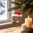 thumbnail image 7 of Christmas Letter Ornament, Acrylic Alphabet Hanging Pendant for Xmas Tree Decor, Personalized DIY Initial Christmas Ornament for Holiday Gift, 7 of 7