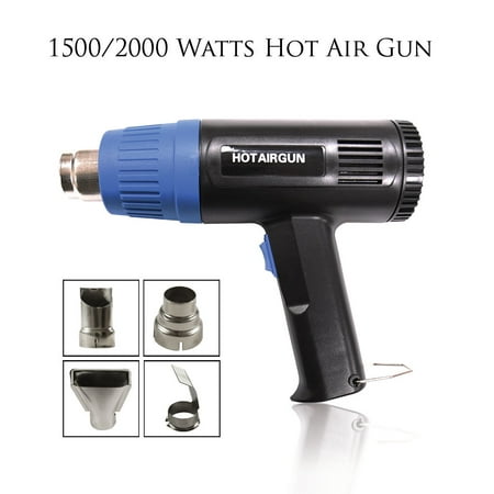Loadstone Studio Home Master Power 1500/2000 Watts Hot Heat Air Gun Adjustable Temperature Full Size  ,