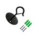 thumbnail image 1 of Wosthever Ganchos de techo para plantas colgantes, almacenamiento práctico, maceteros fáciles de colgar para plantas de interior Jardín y Patio Negro, 1 of 6