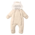 thumbnail image 1 of Combinaison à Capuche d'Hiver pour Enfants Motif Ours Veste Chaude (Garçons), 1 of 8
