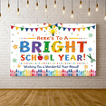 thumbnail image 4 of Polyester Bright School Banner Colorful Design Event Decoration for School Year Start Classroom Party Celebration, 4 of 7