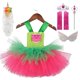 thumbnail image 1 of Vestido de princesa Rainbow Candy con WigTutu, disfraz de Cosplay para niños, traje de fiesta de cumpleaños zhangyuxiang unisex, 1 of 2