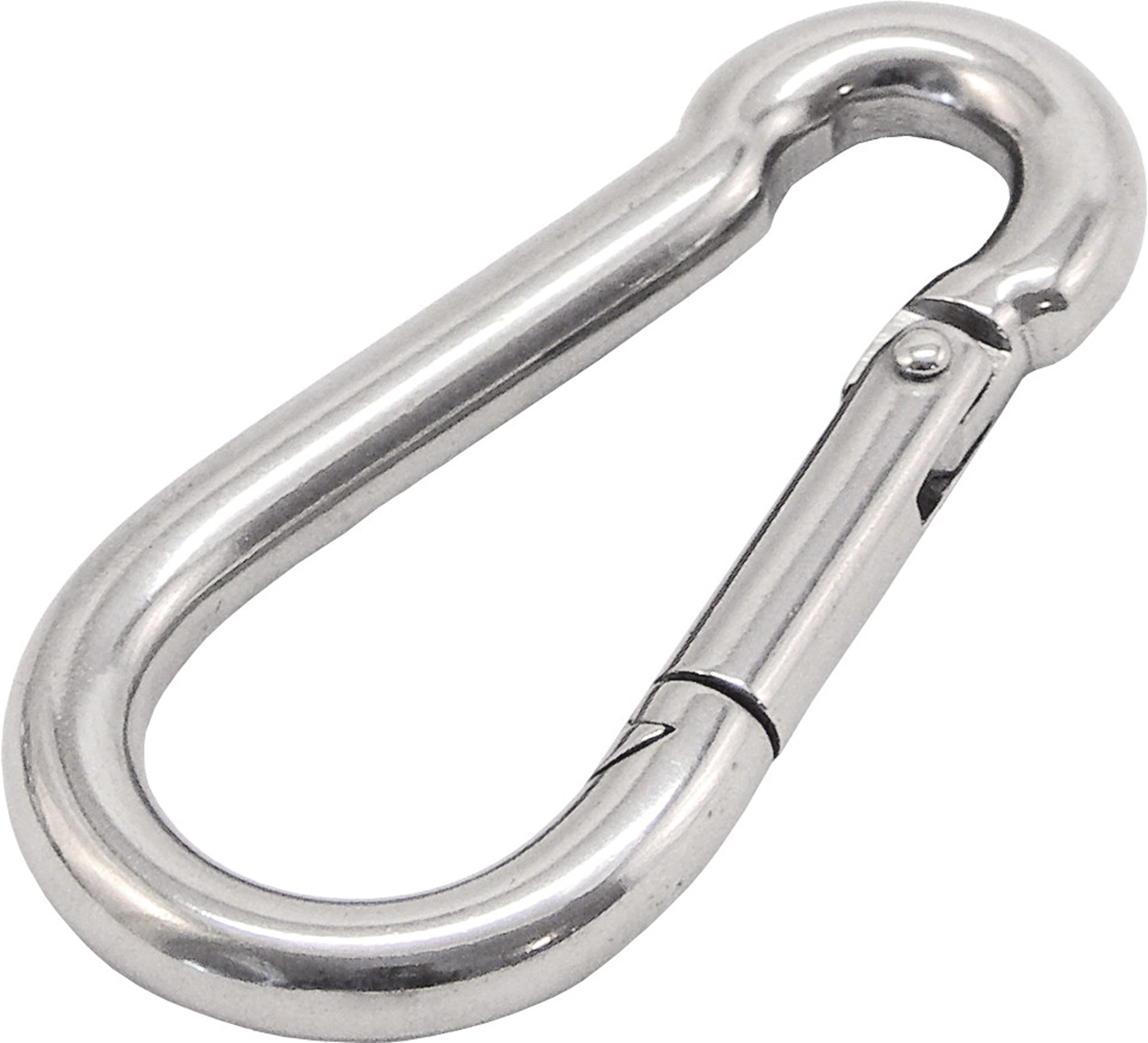 Shoreline Marine Safety Spring Hook, Zinc Plated Steel 31/8"