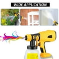 Anself Paint Sprayer for RYOBI 20V Max Battery, Handheld Electric Sprayer with 1000ML Container