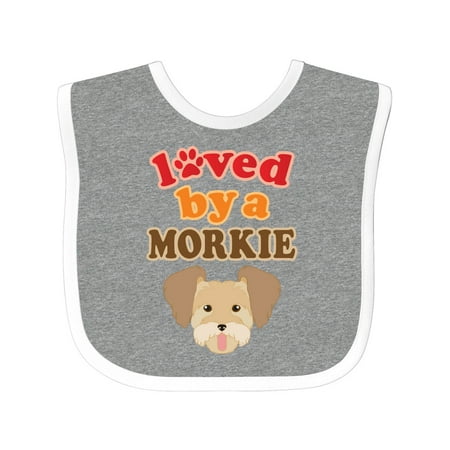 

Inktastic Morkie Dog Gift Gift Baby Girl Bib