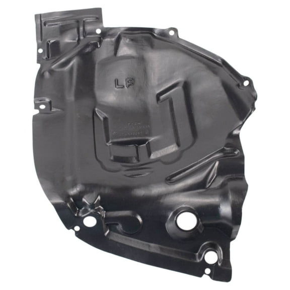 TRQ Front Left Forward Inner Fender Liner Black Drivers Side Fits Select 1996-1999 Nissan Pathfinder NI1250104