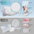 thumbnail image 4 of Almohada Cervical DONAMA Espuma Viscoelástica ergonómica ortopédica para Personas Que Duermen de Lad, 4 of 7
