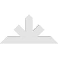 thumbnail image 4 of 48"W x 24"H x 4"D x 6"F, 12/12 Pitch, Saratoga Architectural Grade PVC Gable Bracket, 4 of 8