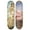 Epic Art, variant on Epic Art Skateboard Set Acrylic Wall Art Die-Cut, 2 panel 8" x 32", Urban Modern Street Style Decor, Easy-to-Hang
