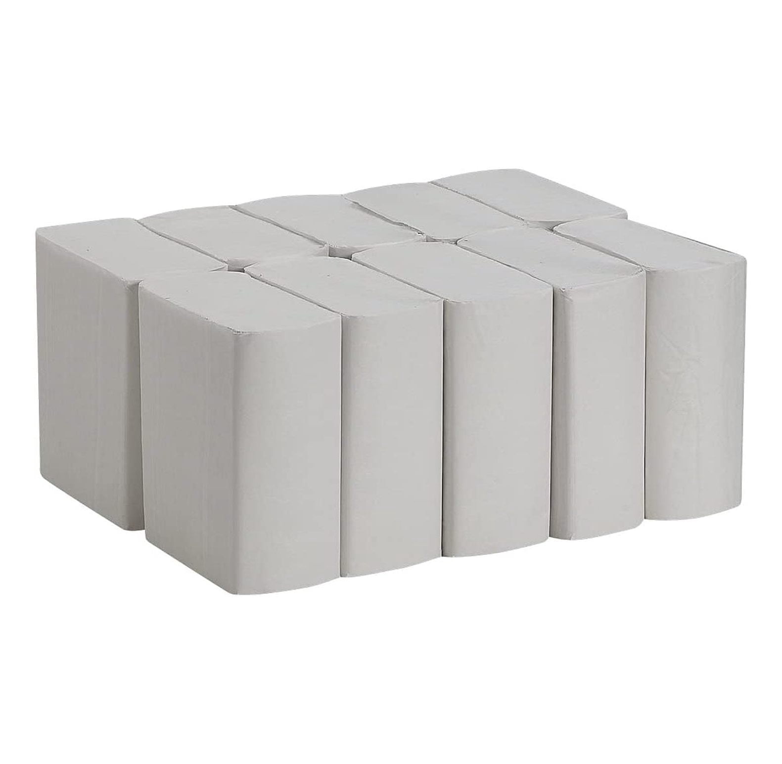 Z-Fold Multifold Paper Towels, 1-Ply, 260 Sheets/Pack, 10 Packs/Carton (20885)