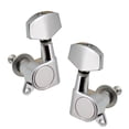 thumbnail image 3 of 6 Pieces Left + Right Electric Guitar Replacement Tuning Pegs Square Tuning Keys, 3 of 8