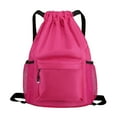 thumbnail image 2 of breaise Drawstring Backpack Sports Gym Sackpack with Mesh Pockets Water-Resistant String Cinch Beach Bag for Men Women, 2 of 2