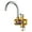 Gold Fixed, variant on Electric Kitchen Water Heater Faucet Tap Instant Hot Water Cold Heating Faucet Tankless Water With LED Digital Display