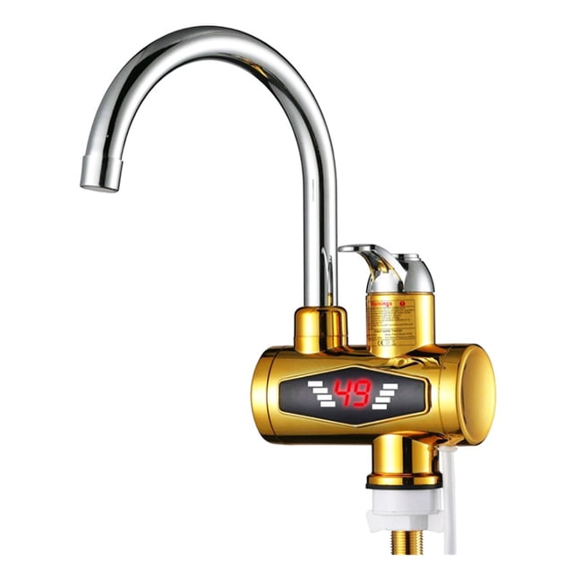 Electric Kitchen Water Heater Faucet Tap Instant Hot Water Cold Heating Faucet Tankless Water With LED Digital Display ,Faster Heat