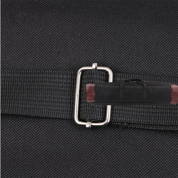 Luxshiny Back for Arrows Bow Storage Bag Nylon Black 1Set