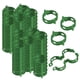 thumbnail image 3 of 100 Uds Clips Soporte para Plantas Plástico Reutilizables Tomate Vegetal () Verde, 3 of 5