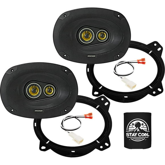 Altavoz KICKER Serie CS de 6x9 pulgadas para Toyota Tacoma 2005-2015