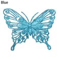 thumbnail image 1 of New Gold Powder Glitter New Year Decor Christmas Butterfly Fake Butterfly Christmas Tree Decorations Home Xmas Ornaments BLUE, 1 of 8