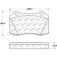 thumbnail image 2 of StopTech Performance Brake Pads, 2 of 4