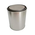 thumbnail image 1 of Lata de pintura estándar de Metal de 500ml, lata de barniz teñida, lata portátil versátil de hojalata sin forro para artes y manualidades, resistente, 1 of 8