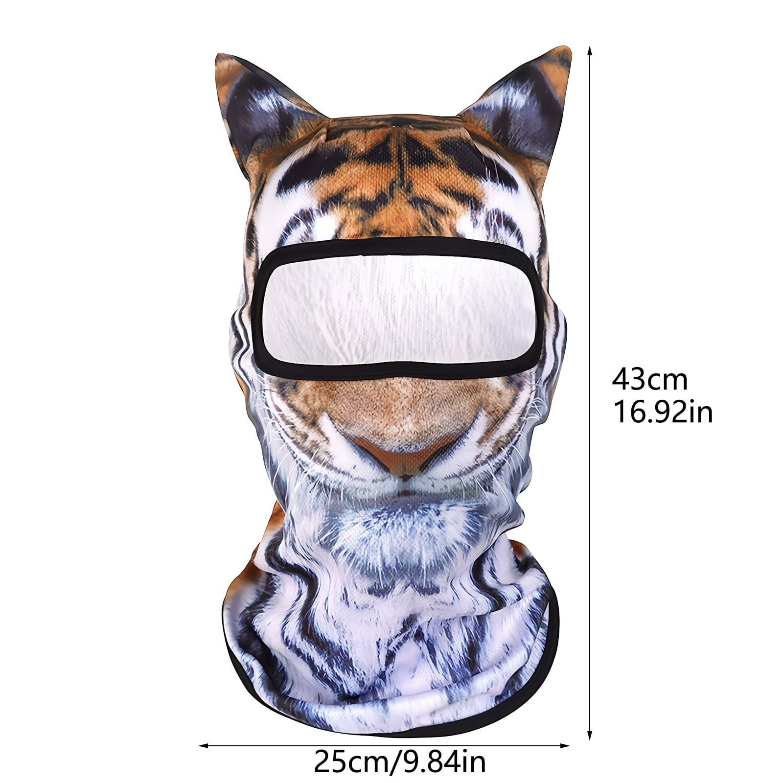 LANBB 3D Cat Ski Balaclava, Animal Ski Mask, Dog Ski Mask for Party, Cat Shiesty for Protecting Your Head ＆ Face From Cold Or UV Exposure