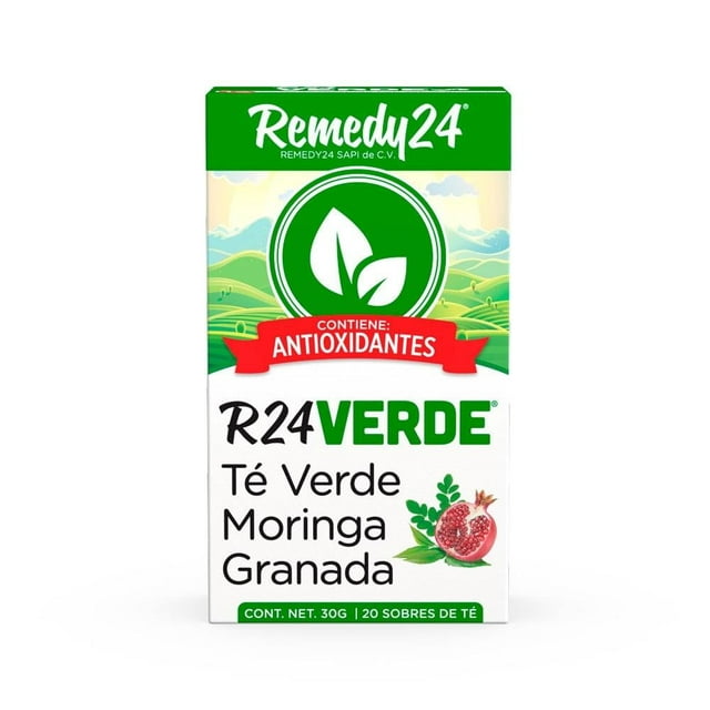 Té Remedy 24 verde con frutos del bosque 20 pzas