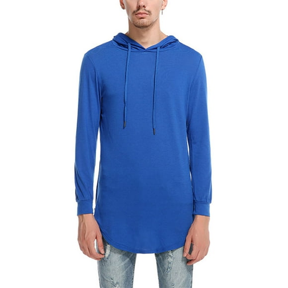 Men's Long Sleeve Hooded T-shirts