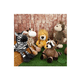 thumbnail image 4 of Peluche De Dibujos Animados, animal De Peluche Juguete 8 Pzas COLORES, 4 of 4