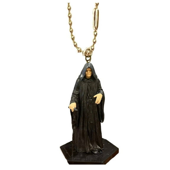 Star Wars Emperor Palpatine 3” PVC Keychain Dangler Figure Figurine Charm New
