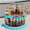 thumbnail image 4 of 360 ° Rotating Rotating Spice Rack Organizer For Bathroom Kitchen Countertop Easy Access and Efficient Storage Desktop Storage Box, 4 of 9