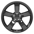 thumbnail image 3 of 20 inch Rim fits 06-21 Dodge Charger Black Aluminum Wheel Direct Fit, 3 of 5