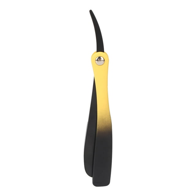 Soporte para recortadora de barba de borde recto, estante de soporte para recortadora de barba Manual con gradiente de aleación de Zinc ABS profesional