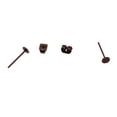 thumbnail image 4 of simhoa 100 Pcs Boucles d'Oreilles en Métal Fer Poteaux Ronds Coussin Plat (1 Taille 4mm) avec 100 Pcs Bronze Rouge, 4 of 8