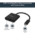 thumbnail image 2 of STARTECH USB C to DisplayPort Adapter, with Power Delivery (USB PD), Power P Through Charging, 4K 60Hz, USB-C to, 2 of 5