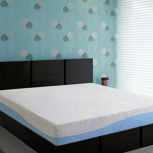 GrandRest DreamGel 10" Gel Memory Foam Mattress, King, Grey