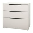 thumbnail image 1 of Nexera Arobas 3-Drawer Filing Cabinet, White, 1 of 5