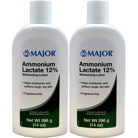 ammonium lactate lotion body major generic moisturizing amlactin oz pack pharmaceuticals