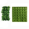 thumbnail image 3 of Fufafayo Vertical Garden Wall Planter, 36 Pocket Hanging Plants Bag, Living Wall Planter for Indoor, Herb Garden Wall Pocket, Strawberry Planter for Balcony, Green Wall Planting Bag, 3 of 7