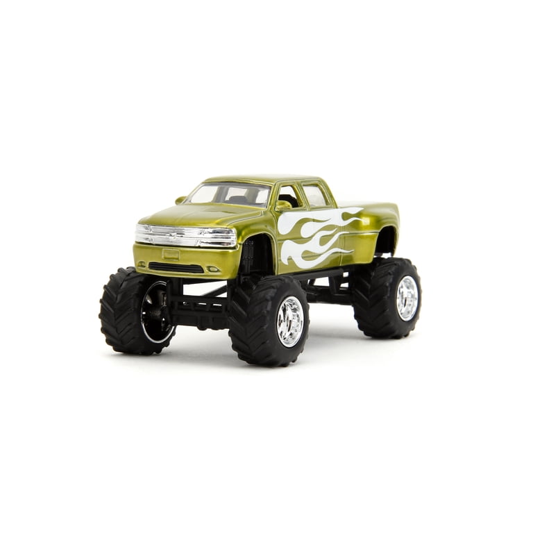 2 pack) Jada Toys Just Trucks 1:64 Die-Cast Truck Assortment Play