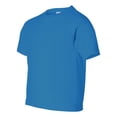 thumbnail image 2 of Ultra Cotton Youth T-Shirt, M, Sapphire, 2 of 3