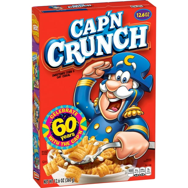 Cap'n Crunch Sweetened Corn & Oat Cereal 12.6 oz