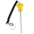 thumbnail image 2 of QualitChoice Weight Stack Pin Accessories Multipurpose Stainless Steel Machine Weight Pin Yellow 10x105mm, 2 of 6