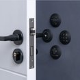 thumbnail image 3 of 2 tiradores de puerta de frigorífico negros, tope para cabecero de cama, protector de pomo de puerta, tope para pomo de puerta, tope para pomo de puerta para pared, protectores de puerta, pomo de puer, 3 of 5