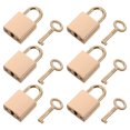 thumbnail image 1 of unbranded 1Jgo Retro Dorado Compacto Para Diario Y Cerradura De Muebles Antiguos, 1 of 8