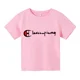thumbnail image 4 of Camiseta de algodón de verano para niños y niñas, de manga corta, de 3 a 14 años, informal, estampada, 4 of 5