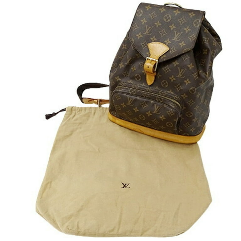 Montsouris MM Backpack (Authentic Pre-Owned)  Unisex bag, Brown backpacks, Louis  vuitton monogram