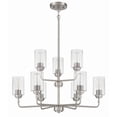 thumbnail image 2 of Craftmade Lighting - Stowe - 9 Light Chandelier In Transitional Style-19.75, 2 of 11
