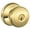 Brass, variant on Schlage F51-And Andover Keyed Entry Door Knob Set - Nickel