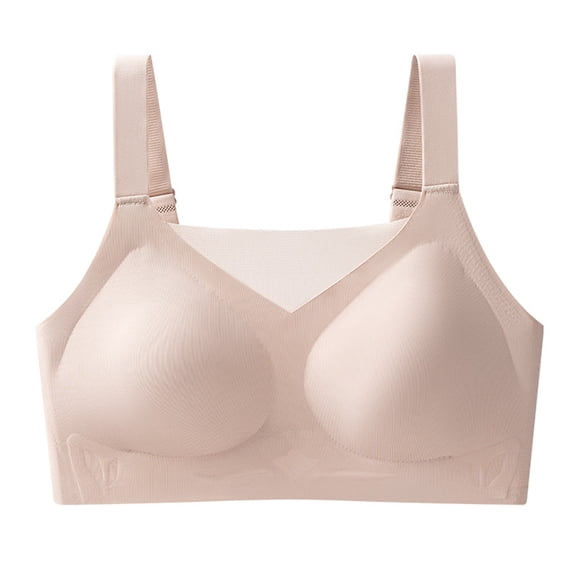 MEICHEN Wireless Comfortable Soft Bras for Women Full Coverage Everyday No Show Bra Trendy Summer Fall Essentials Clothes