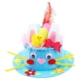 thumbnail image 1 of Easter Hat DIY Craft Kit Easter Eggs Rabbit Hat Gift For Kindergarten Decoration Items Parent Child Interaction, 1 of 9